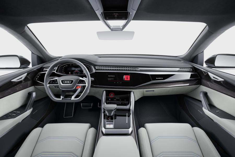 Торпедо Audi Q8 Concept 2017 года  (фото 25 из 46)